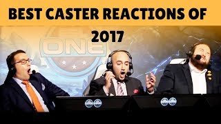 CSGO  BEST CASTER REACTIONS OF 2017 Feat Anders Sadokist Semmler amp More [upl. by Eal443]