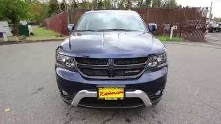 2017 Dodge Journey Crossroad  Contusion Blue  HT517609  Redmond  Seattle [upl. by Notgnilliw292]