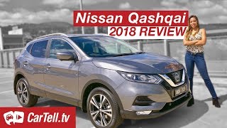 2018 Nissan Qashqai Review  CarTelltv [upl. by Eahsal]