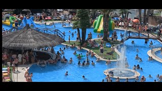 Lloret de mar Evenia Olympic resort  Vacation  Vakantie gardenpark  2024 [upl. by Erapsag664]