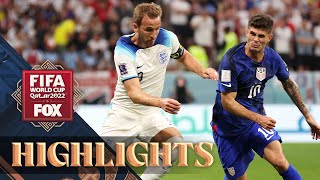 England vs United States Highlights  2022 FIFA World Cup [upl. by Neddy]