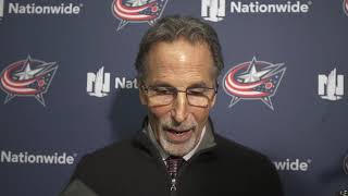 CBJ head coach John Tortorella says Artemi Panarin is one of the hardest workers in the NHL [upl. by Seve]