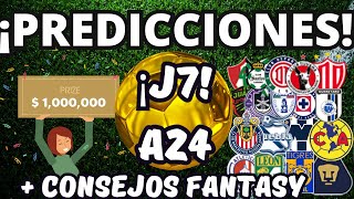 ¡PRONOSTICOS de JORNADA 7 del APERTURA 2024 quotLa Quinielaquot futbol futbolmexicano ligamx [upl. by Vihs]