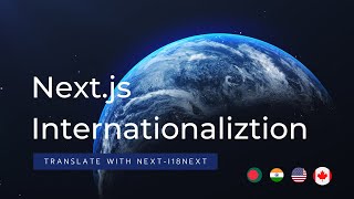 Translate website content using Nextjs internationalization and nexti18next [upl. by Ahsietal139]