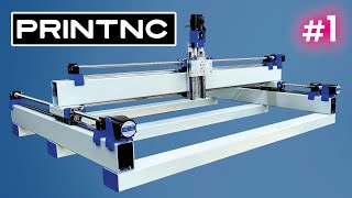 PrintNC  a 3D PRINTED CNC Machine   part 1 [upl. by Hite]