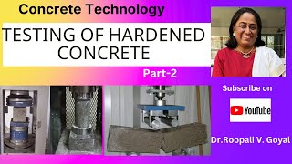 Testing of Hardened Concrete Part 2 concretetechnology hardenedconcrete compressive tensile [upl. by Lochner951]