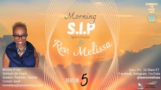 Morning SIP with Rev Melissa 102924  5am Club Maxim Ep 5 People amp Prosperity [upl. by Assenat672]