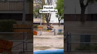 Powódź Opava Czechy shorts funnyshorts funnyvideo flood powódź flooding floods funny fun [upl. by Eidualc833]