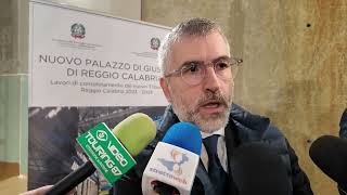 Reggio il Procuratore Lombardo quotpalazzo di Giustizia è strumento di contrasto alla ndranghetaquot [upl. by Obelia276]