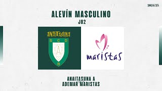 AM  LIGA  1ª FASE  J02  Anaitasuna A vs Ademar Maristas 20242025 [upl. by Preuss]