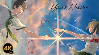 Your Name Full Movie in Hindi  Anime Movie in Hindi  anime in hindi [upl. by Eiuqcaj]