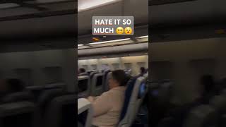 Error  Airplane turbulence Blessing no one gots hurt airplane fire [upl. by Anires]