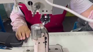 Stitching Machine For High Quality Boots [upl. by Leizahaj]