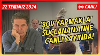 MECLÄ°STE VÄ°CDANSIZCA ÅOV YAPMAKLA SUÃ‡LANAN ANNE CANLI YAYINDA [upl. by Erbes523]