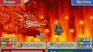 Fire Emblem  Matthew Soloing the Fire Dragon [upl. by Naret665]