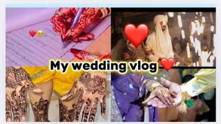 my wedding vlog [upl. by Irved]