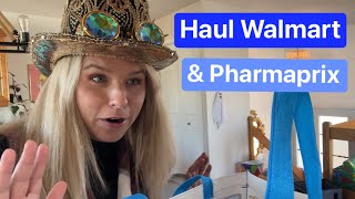 Haul Walmart et Pharmaprix [upl. by Peer]