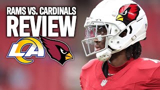 Rams vs Cardinals Week 2 Game Review  PFF [upl. by Megargee274]