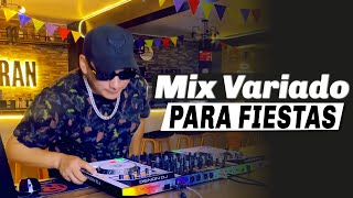 MIX VARIADO PARA FIESTAS 02  DJ ROLL PERÚ [upl. by Antonius]