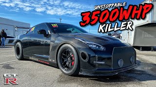 THIS 3500WHP NISSAN GTR IS SHOCKING FASTEST EVER STREET GTR [upl. by Hjerpe]