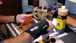 Part 36 Dyeing a Leather Holster [upl. by Emlen954]