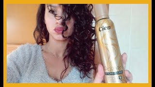 CAPELLI RICCI  Spuma Power Styling Mousse di Cien prova e recensione [upl. by Ymmik]