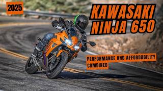 Unveiling the 2025 Kawasaki Ninja 650 Performance and Affordability Combined  Motorbikespace [upl. by Pandich]