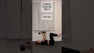 Dead Bug strength strengthtraining toneup [upl. by Clare554]