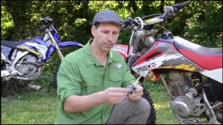 Motorcycle fuel valve petcock how it works [upl. by Navinod]