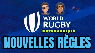 💻Notre avis sur les NOUVELLES RÈGLES WORLD RUGBY💻 [upl. by Elyr]