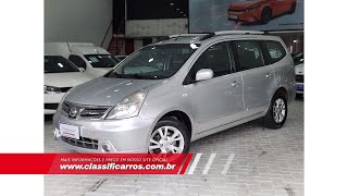 Nissan Grand Livina SL 18 Flex 7Lug Automático 2014 [upl. by Copp]