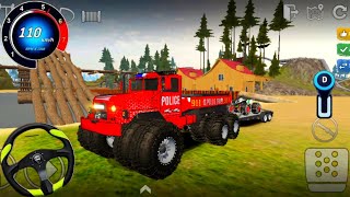 Offroad US Police Monster Truck Mud 3D Driving Motocross Race For Android Gameplay Offroad Outlaws [upl. by Ajnat]