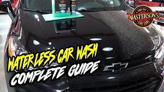 Waterless Car Washing Complete Guide  Cleans HEAVY ROAD GRIME amp DIRT  Mastersons Car Care [upl. by Strenta653]