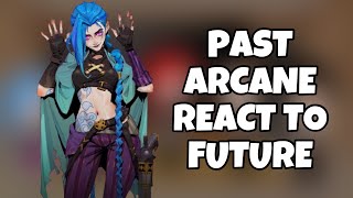 Arcane Characters React To Edits  Jinx Vi and others  Gacha Reactions [upl. by Williamsen325]