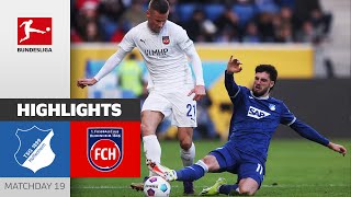 TSG Hoffenheim  1 FC Heidenheim 11  Highlights  Matchday 19 – Bundesliga 202324 [upl. by Kathlin]