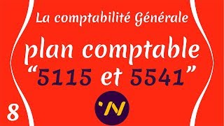 8 5115 Virements de fonds 5541 Banques  plan comptable marocain  la comptabilité générale [upl. by Skippy]