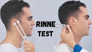 RINNE Test  Clinical Examination  Ent [upl. by Nelloc]