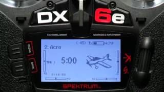 Spektrum DX6e 6 Channel DSMX Transmitter [upl. by Carol-Jean]