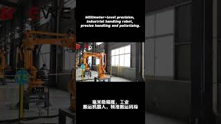 Millimeterlevel precision industrial handling robot precise handling and palletizing [upl. by Hermann243]