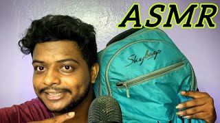 ASMR what’s in my bag 🎒 [upl. by Nelleeus]