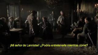 Juego de Tronos Tyrion en la Posada del Cruce [upl. by Anayeek671]