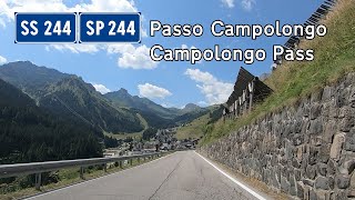 Italy SS244 Campolongo Pass [upl. by Enyaht]