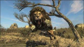 Cabelas Dangerous Hunts  Hunting LioNS 1080p [upl. by Naoj]