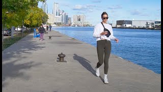 4K Stereo Toronto Lakeshore Walk Part34 [upl. by Annauj]