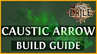 Path of Exile Caustic Arrow Occultist Build Guide PoE 36 2019 [upl. by Harelda]