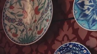 Susan Deliss on Decorating with Iznik Pottery [upl. by Lerat715]