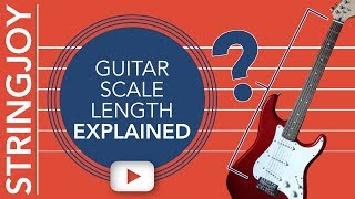 Guitar Scale Length Explained String Tension amp Playability [upl. by Nawram4]