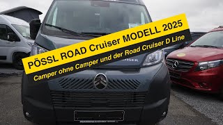 👉 2025 Neuheit Camper Van Pössl ROAD Cruiser 👈 Neues Citroen Facelift mit Raumbad amp Längsschläfer [upl. by Acsot]