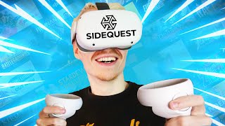 How To Use The NEW SideQuest On Your Quest 2 [upl. by Bodnar]