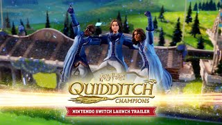 Harry Potter Quidditch Champions  Nintendo Switch Launch Trailer [upl. by Alolomo460]